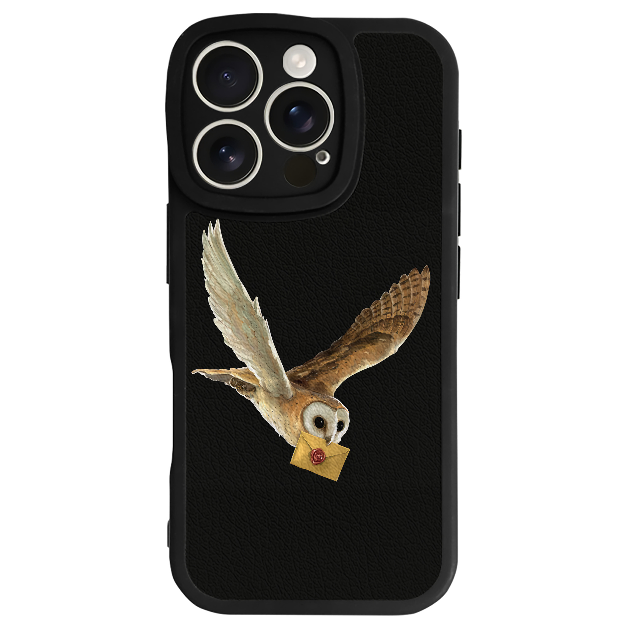 （画像用） Harry Potter ハリー・ポッターシリーズ 【iPhone 16シリーズ対応】シリコンスマホケース（レザー調） 材質：シリコン